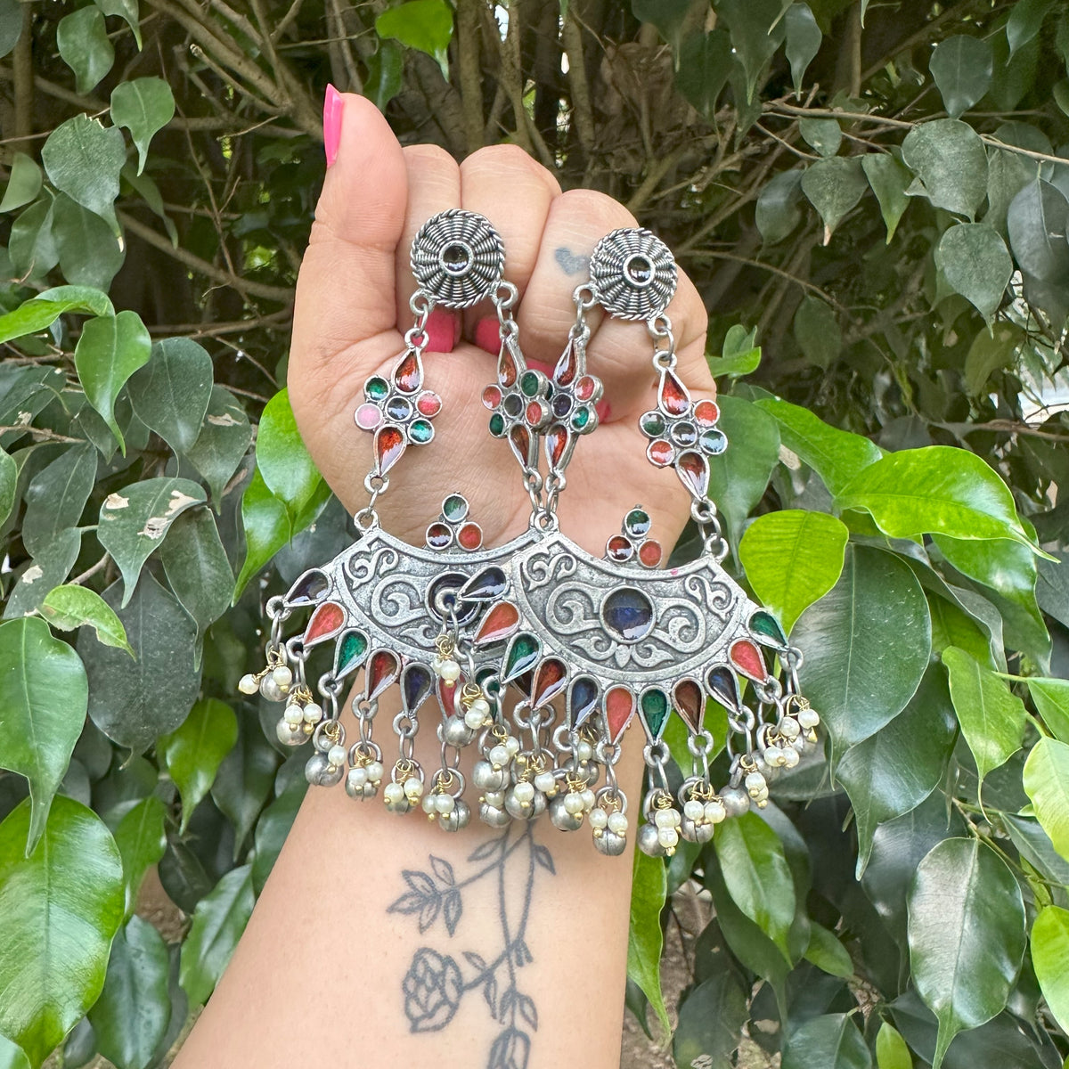 Afghan earrings | Jewels and Stones Indi...