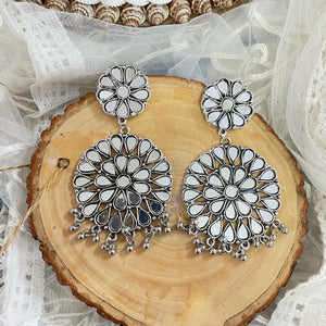 Mahira Mirror earrings