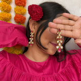 Amara Kundan Earrings