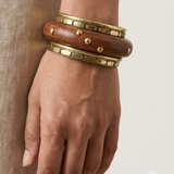 Wooden Bangles Pair (Type 2)