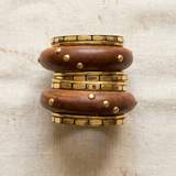 Wooden Bangles Pair (Type 2)