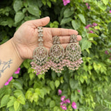 Pakistani Mang tikka Set (Pink)