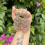 Pakistani Mang tikka Set (Pink)