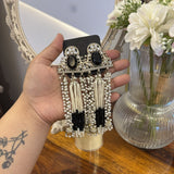 Zareen Earrings (Black)