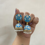 Jhalak Meenakari Earrings( 4 colors)
