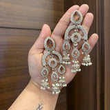 Aabroo Earrings (Golden)