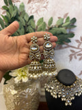 White Maharani Jewellery Set