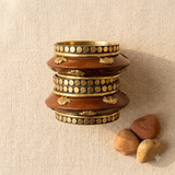 Wooden Bangles Pair (Type 1)