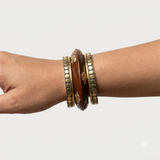 Wooden Bangles Pair (Type 1)