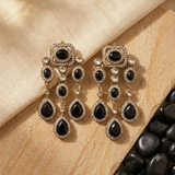 Tara Earrings (Black)