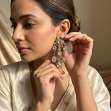 Tara Earrings (White)