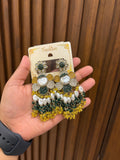 Viral Turkish Earrings (Yellow-Green)