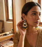 Viral Turkish Earrings (Yellow-Green)