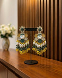 Viral Turkish Earrings (Yellow-Green)