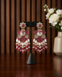 Viral Turkish Earrings (Pink)