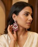 Viral Turkish Earrings (Pink)