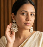Viral Turkish Earrings (White)