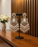 Viral Turkish Earrings (Baby Pink)