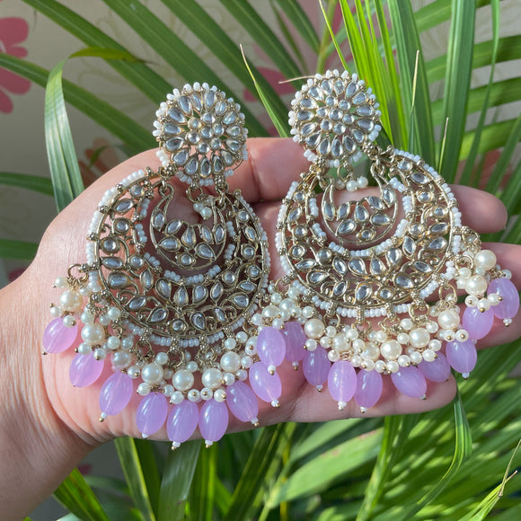 Samiksha Earrings (Lavender)