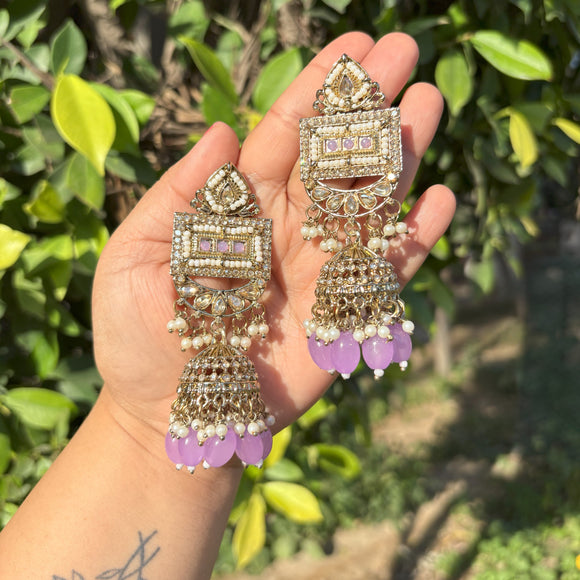 Mehreen earrings (Lavender)