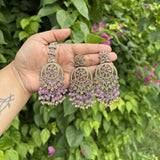 Pakistani Mang tikka Set (Lavender)