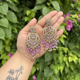 Pakistani Mang tikka Set (Lavender)