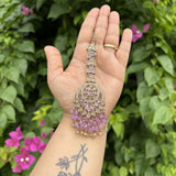 Pakistani Mang tikka Set (Lavender)