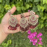 Pakistani Mang tikka Set (Maroon)