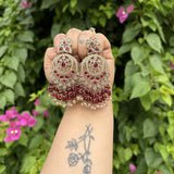 Pakistani Mang tikka Set (Maroon)