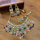 Multicolor Maharani Jewellery Set