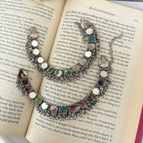 Silver Mirror Payal (Circular)