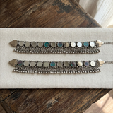 Silver Mirror Payal (Circular)