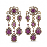 Tara Earrings (Purple)