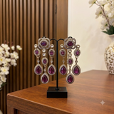 Tara Earrings (Purple)