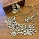 White Maharani Jewellery Set