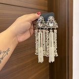 Zareen Earrings (White)