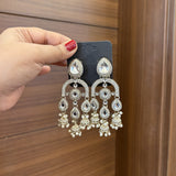 Aabroo Earrings (White)