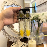 Zareen Earrings (Yellow)