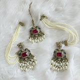 Multicolor Pearl Choker