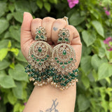 Pakistani Mang tikka Set (Dark Green)