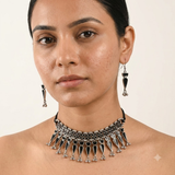 Afghan Jewellery Set (Black)