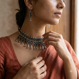 Afghan Jewellery Set (Black)
