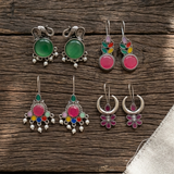 Rakhi Combo - Set of 4 Earrings