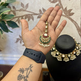 Raaya Hair chain set with Mang tikka