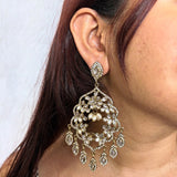 Nazrana Earrings (Golden)