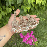 Pakistani Mang tikka Set (White)